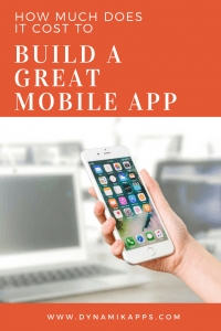 cost to build mobile app
