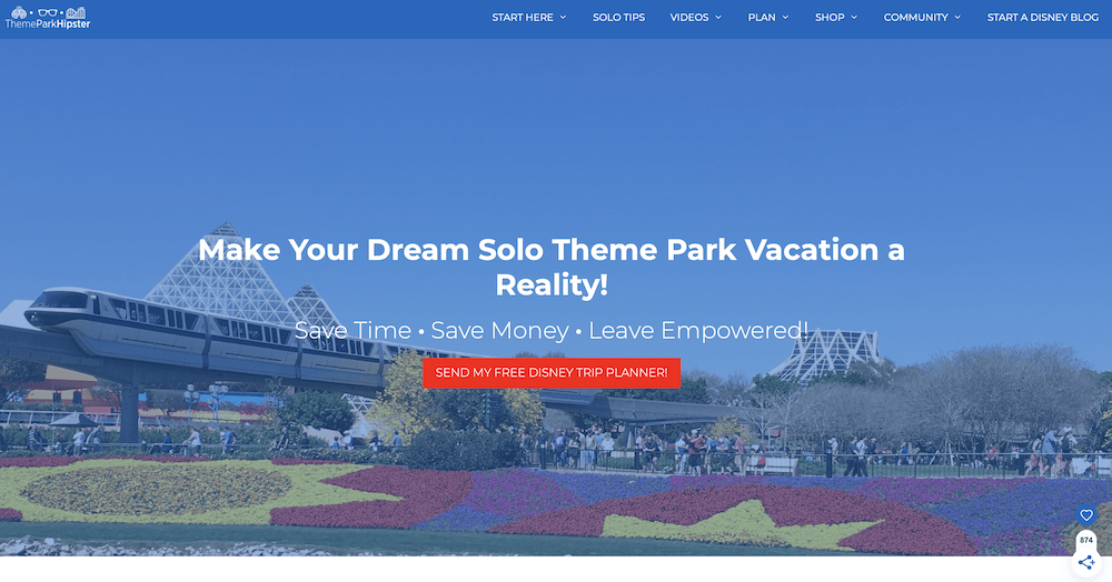 ThemeParkHipster ChatGPT plugin solo travel